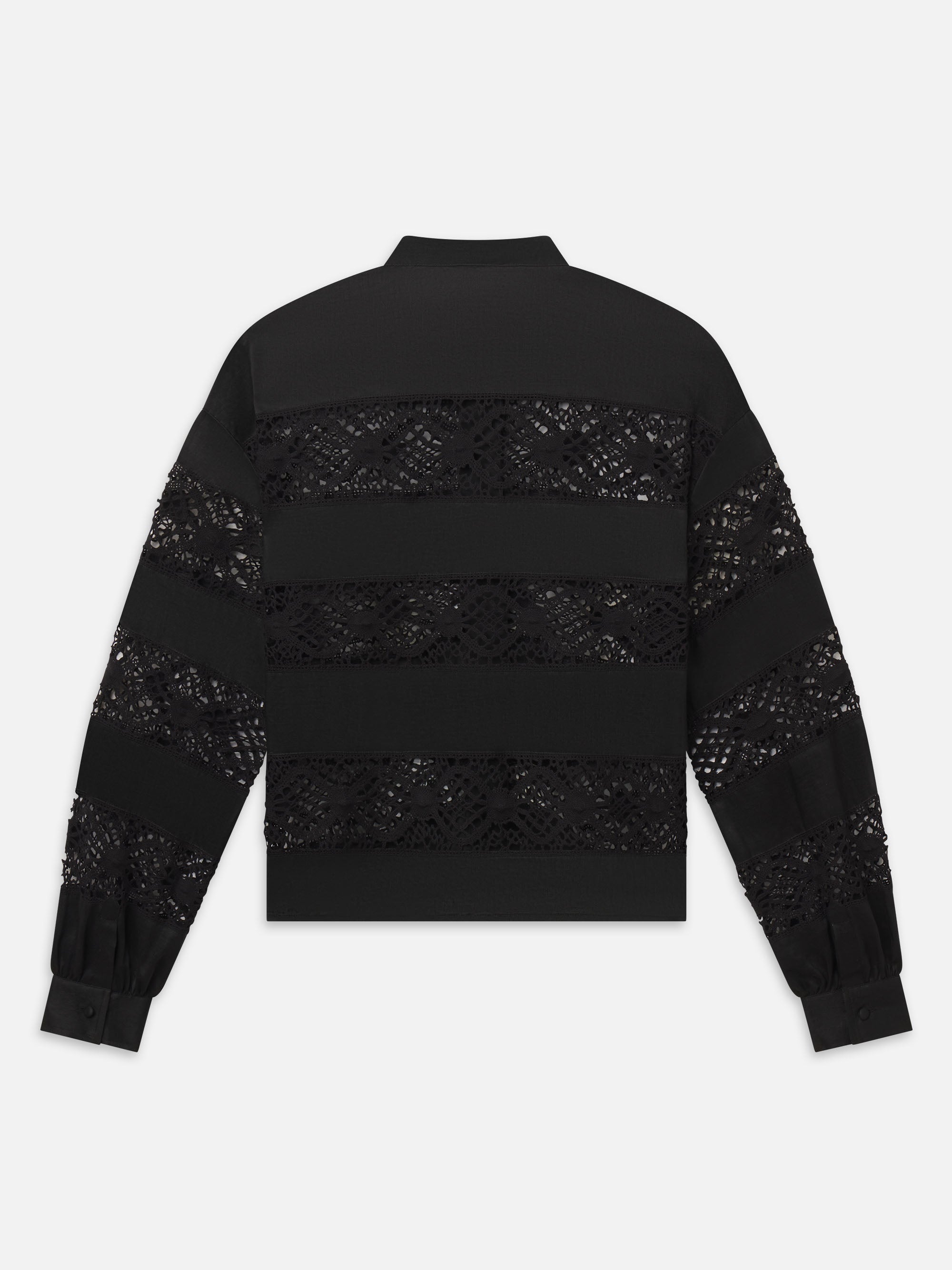 The Statement Heirloom Shirt -- Black