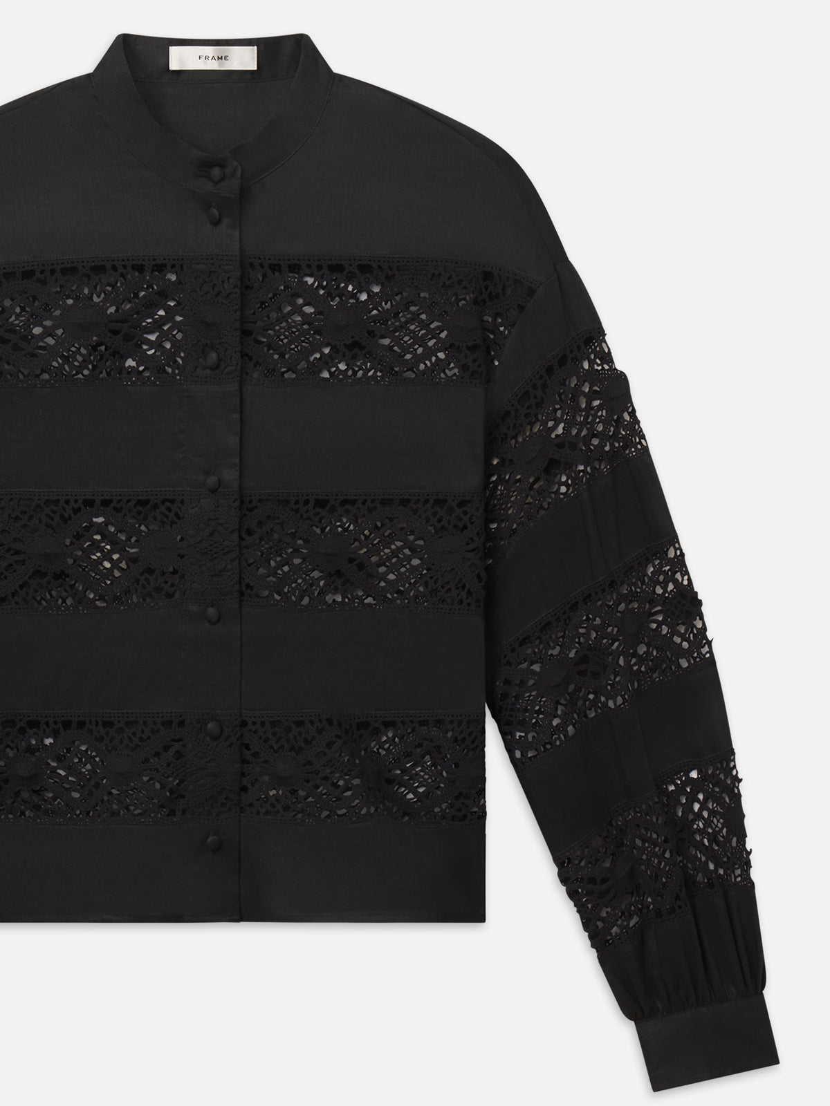 The Statement Heirloom Shirt -- Black
