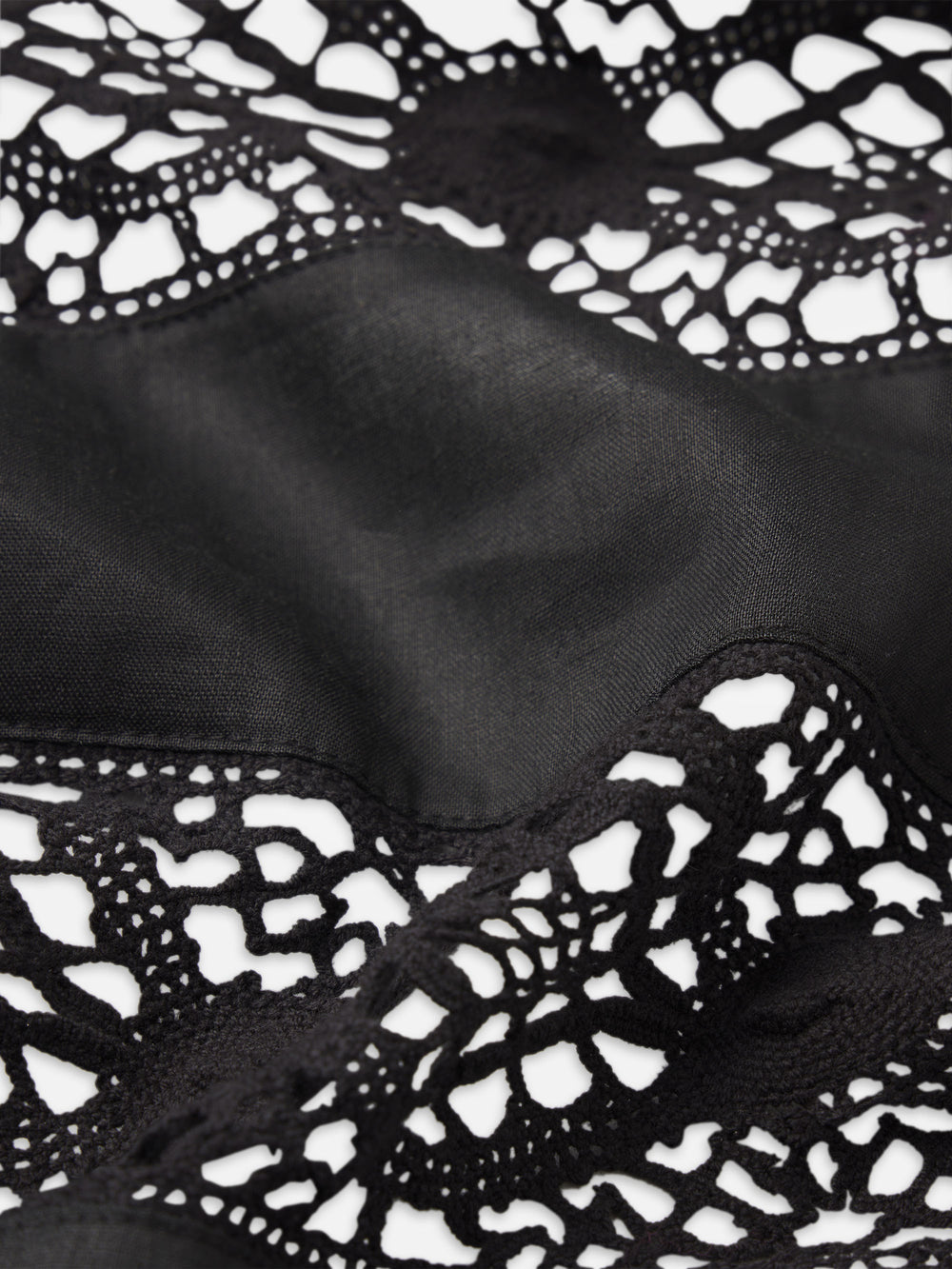 The Statement Heirloom Shirt -- Black