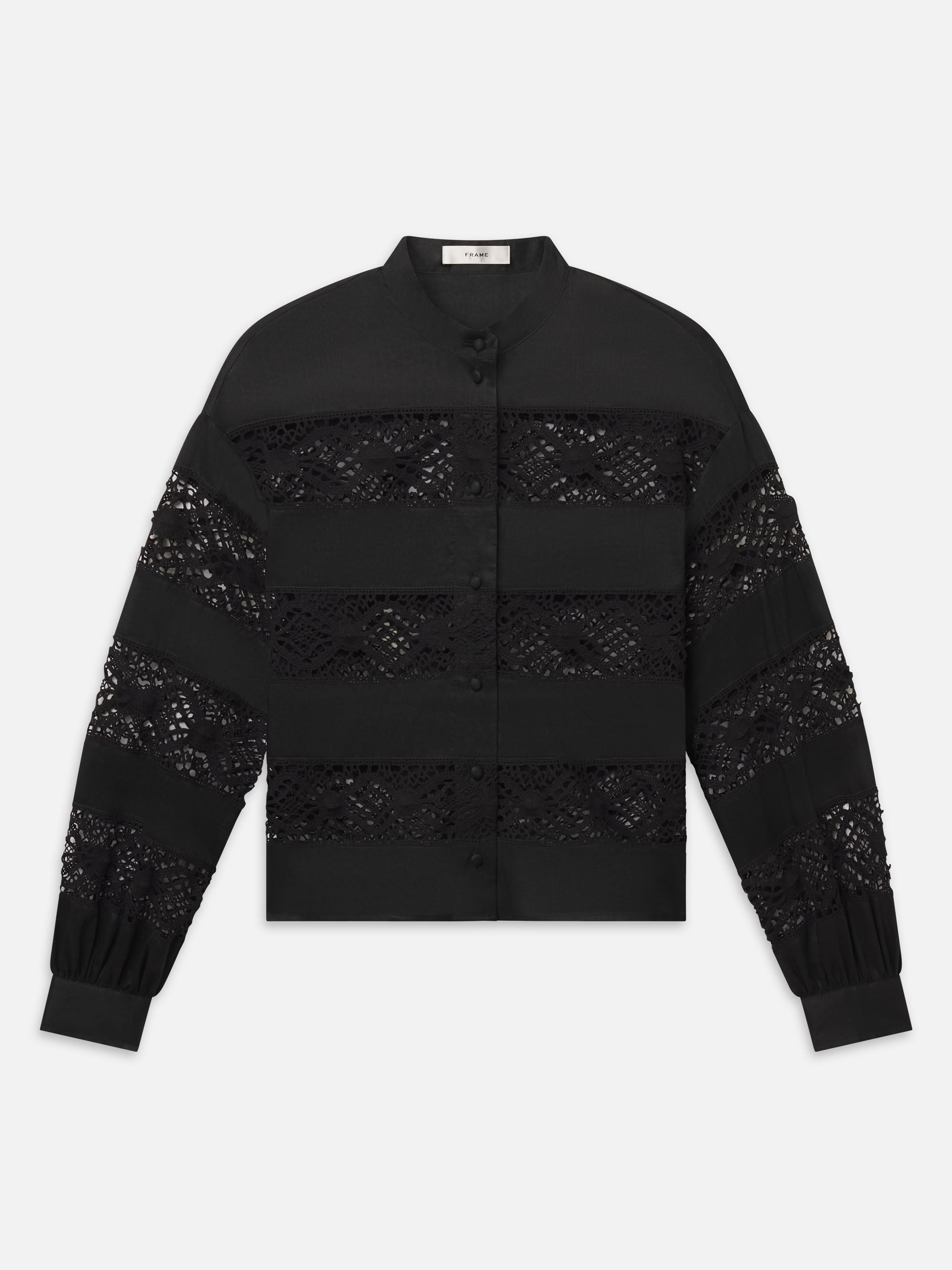 The Statement Heirloom Shirt -- Black