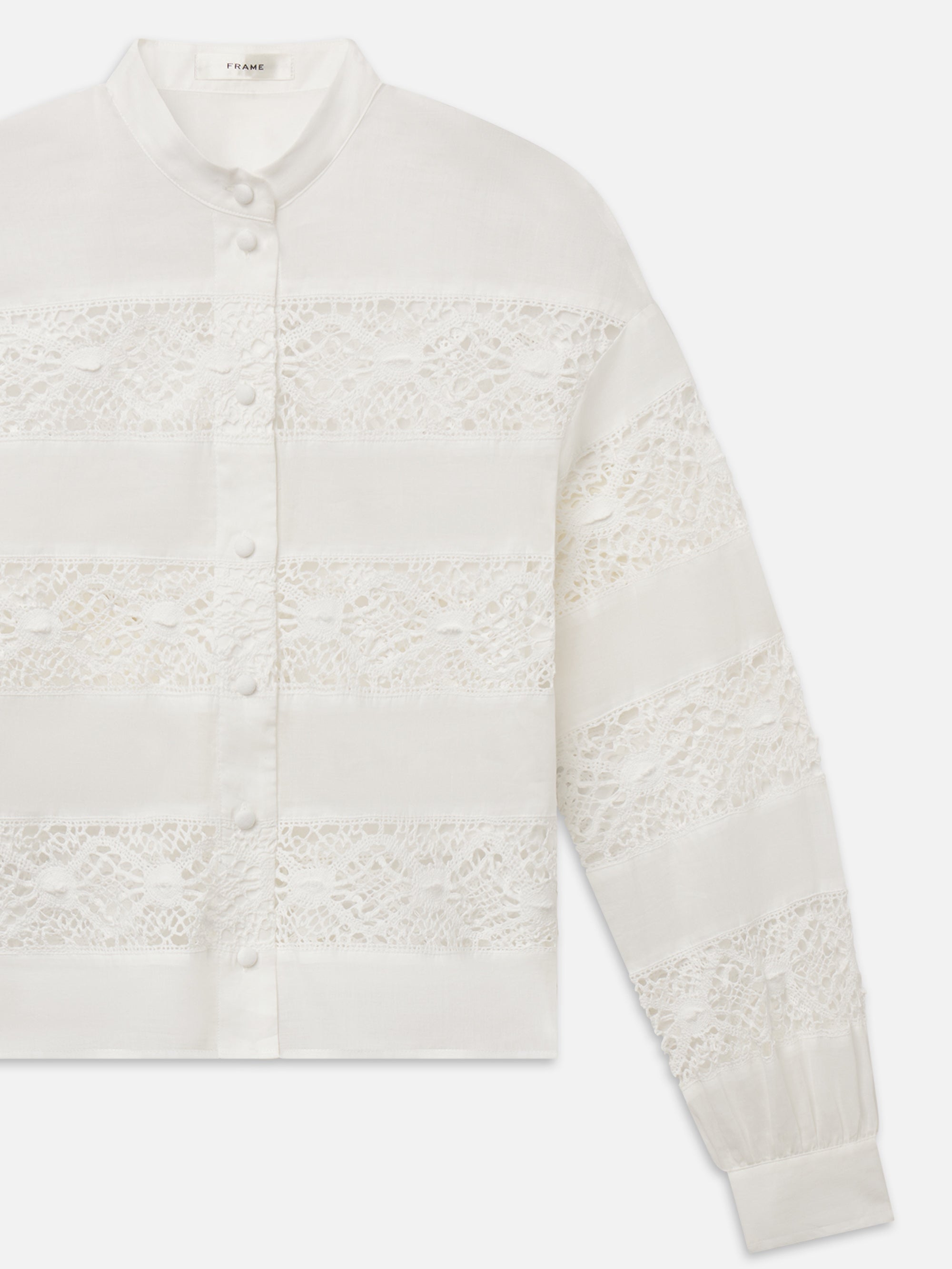The Statement Heirloom Shirt -- White