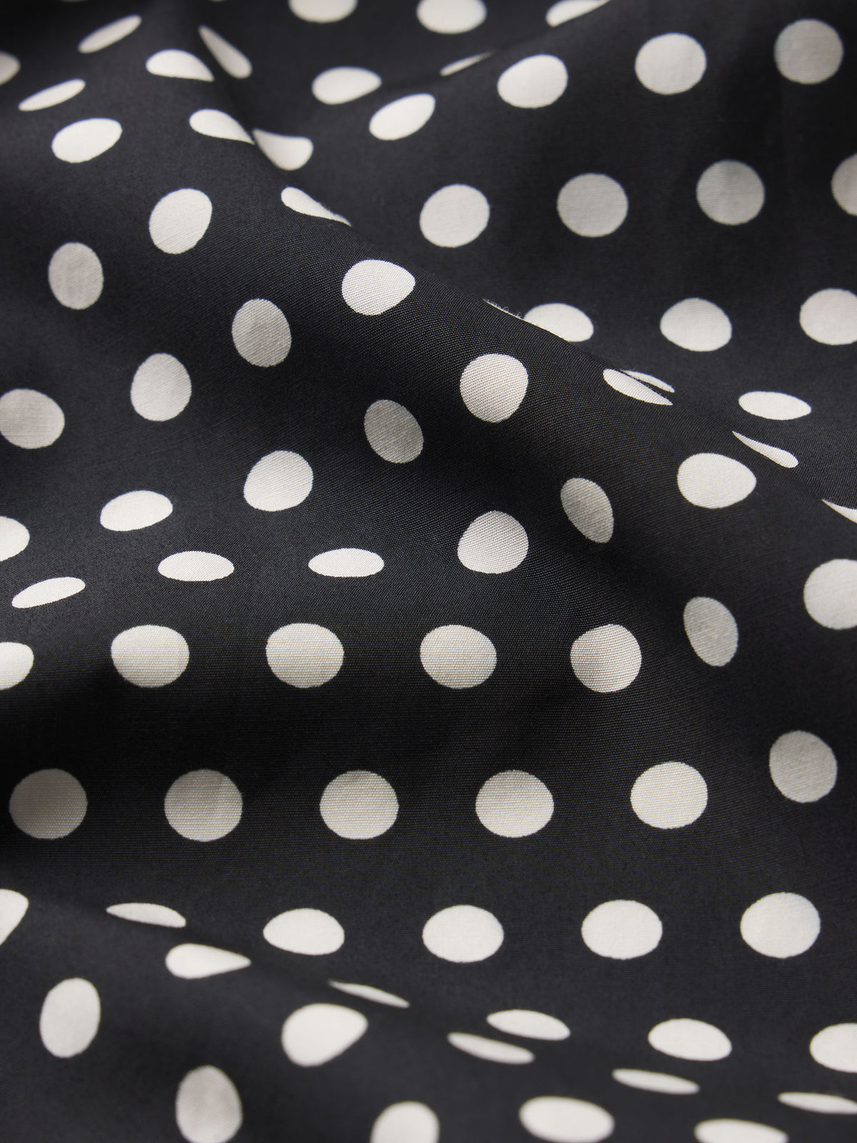 The Polka Dot Skirt -- Black Multi