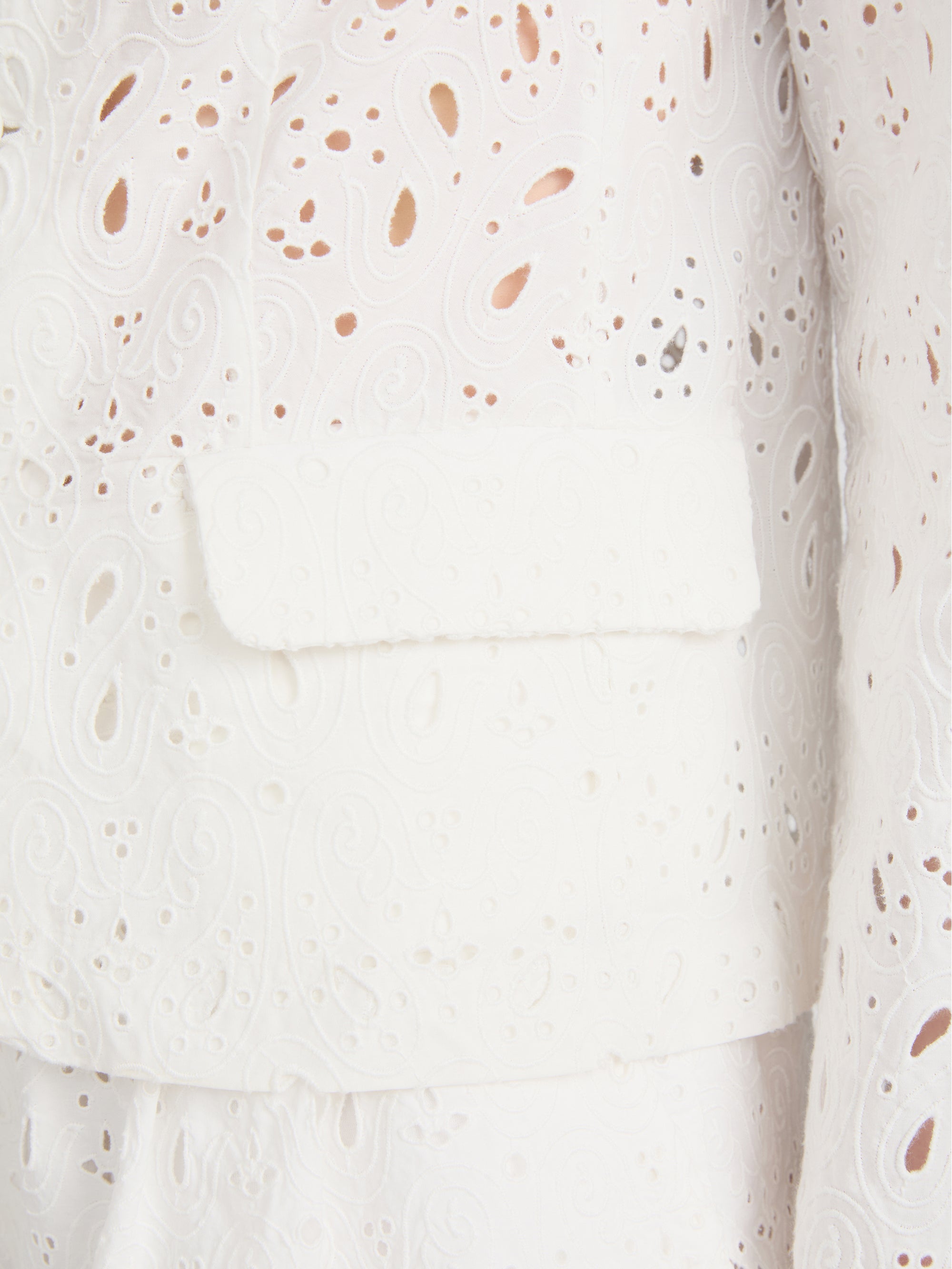 Blazer on model detail 