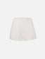 The Paisley Eyelet Short -- White