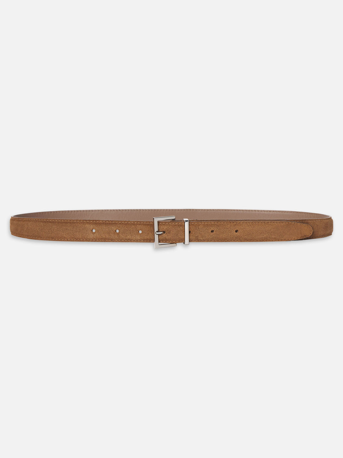 The Suede Square Buckle Belt