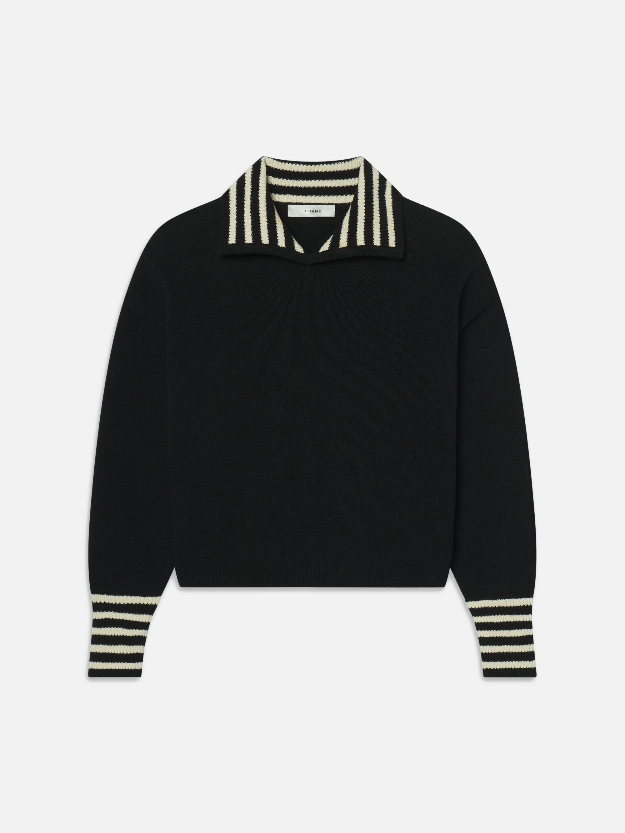 THE SAILOR PULLOVER BLACK MULTI