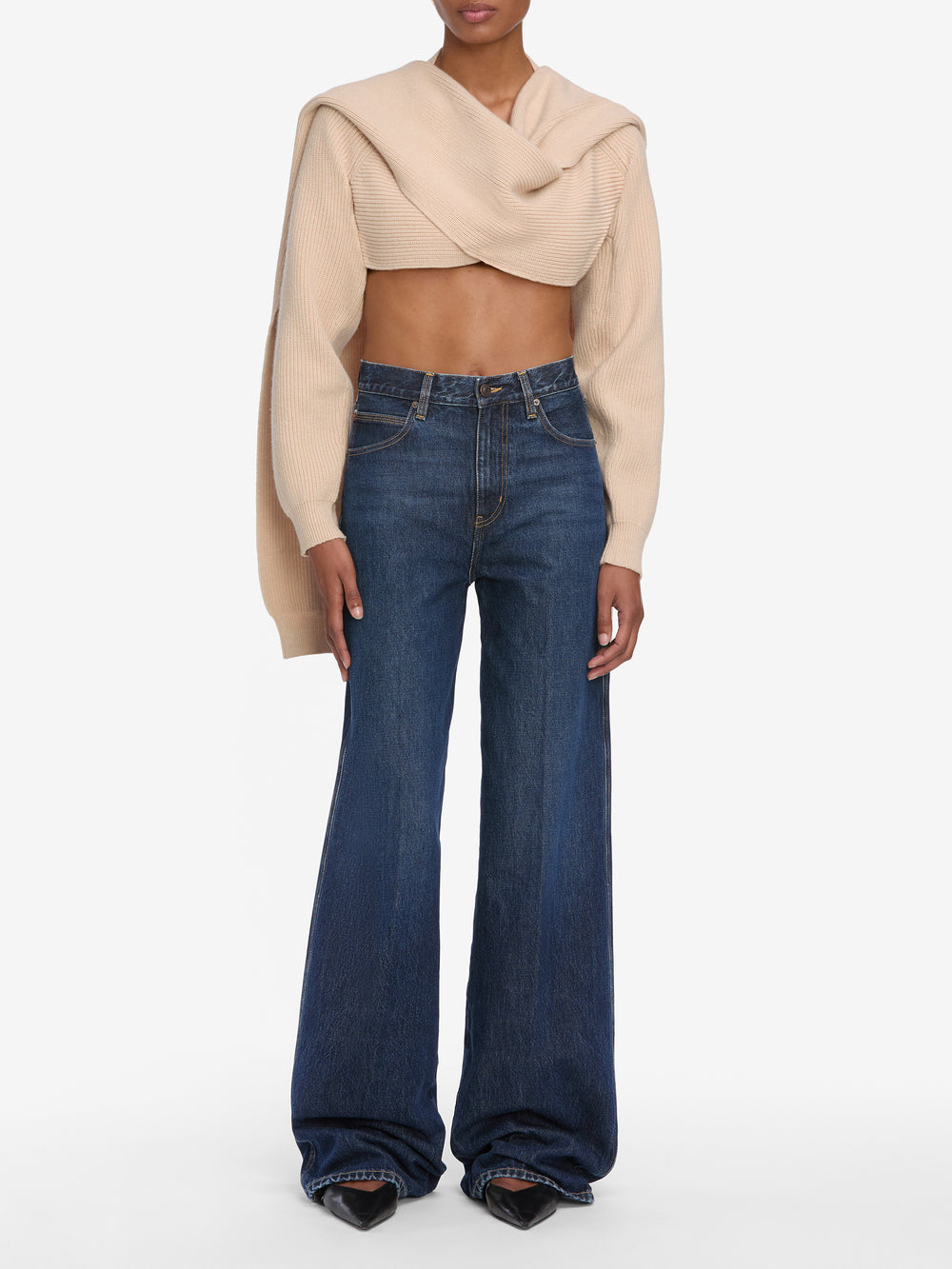 sweater full front view