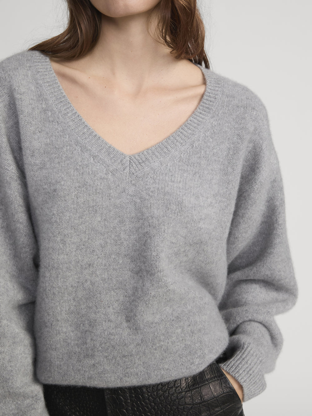 sweater front detail image