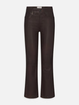 The Leather Reboot Crop -- Truffle