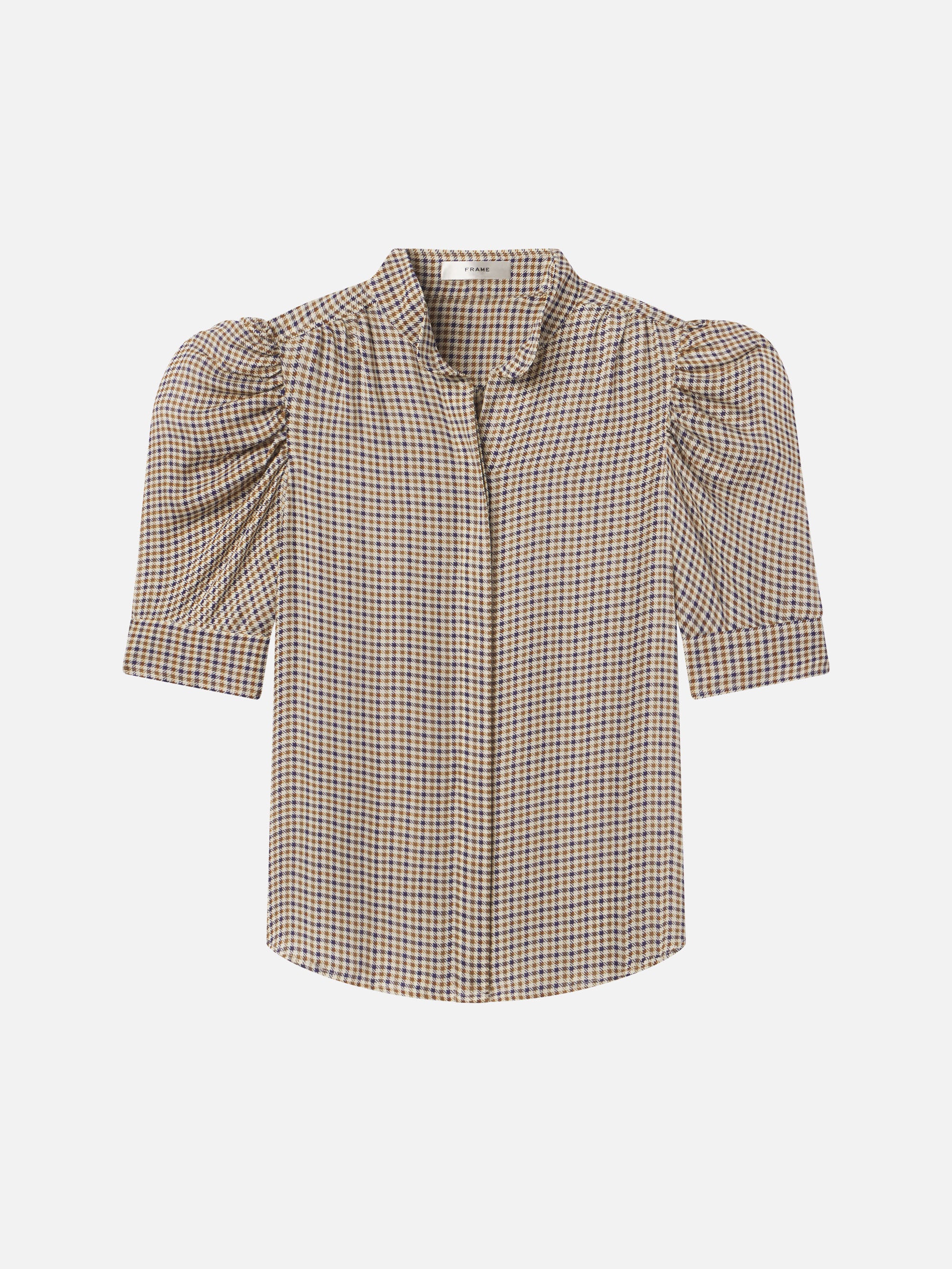 THE HOUNDSTOOTH GILLIAN TOP HOUNDSTOOTH MULTI