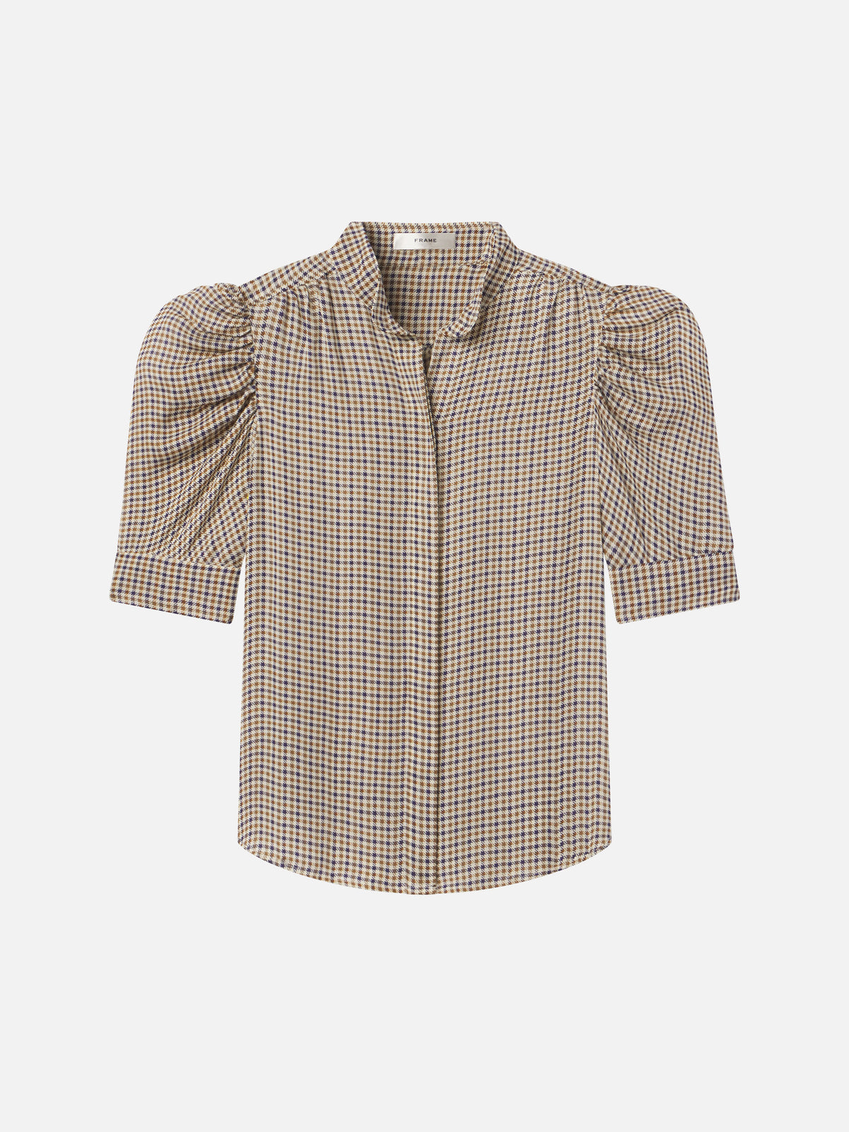 THE HOUNDSTOOTH GILLIAN TOP HOUNDSTOOTH MULTI