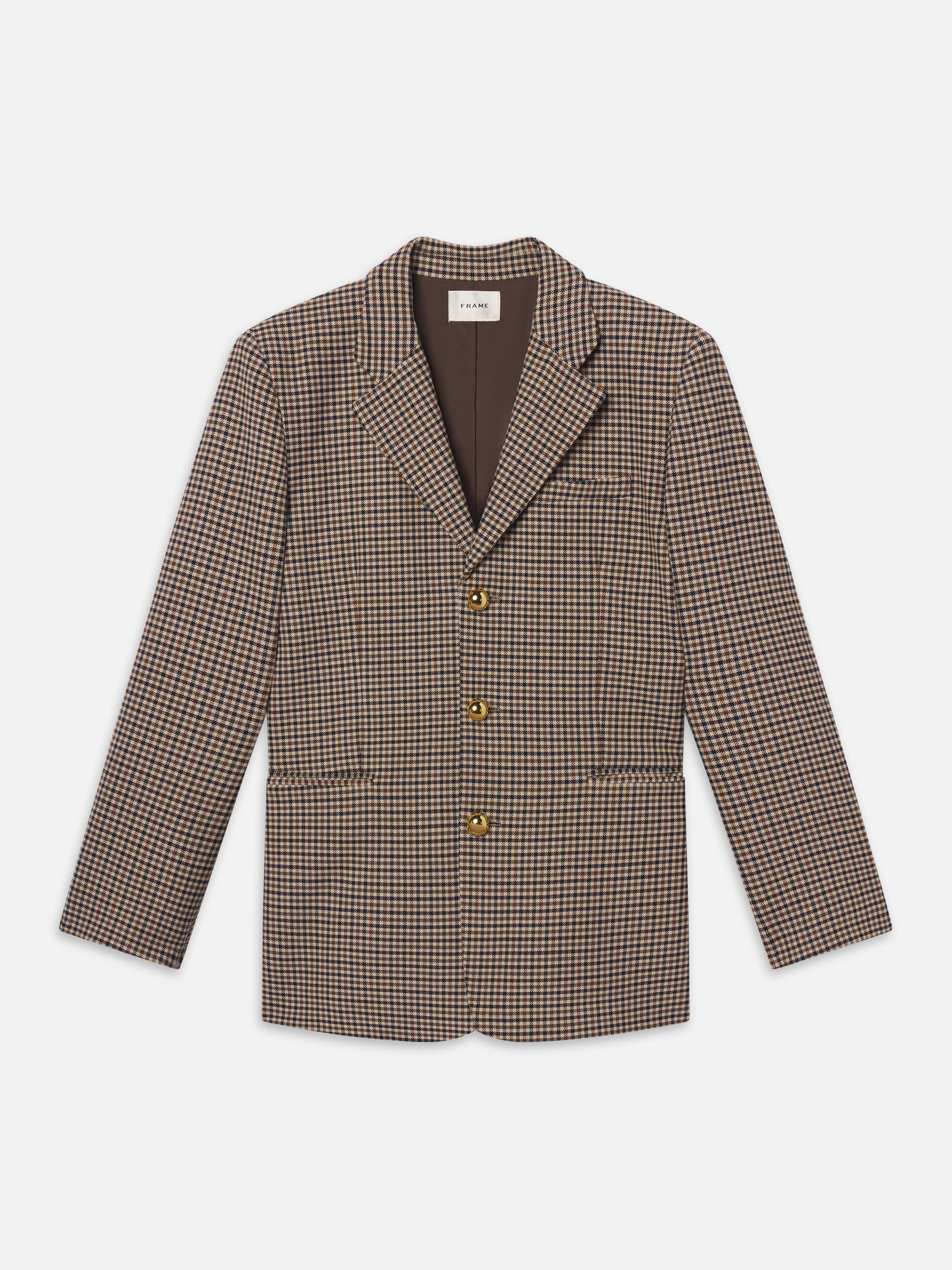 THE HOUNDSTOOTH BLAZER NAVY MULTI