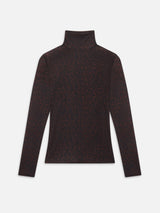 The Hosiery Top -- Dark Leopard Multi
