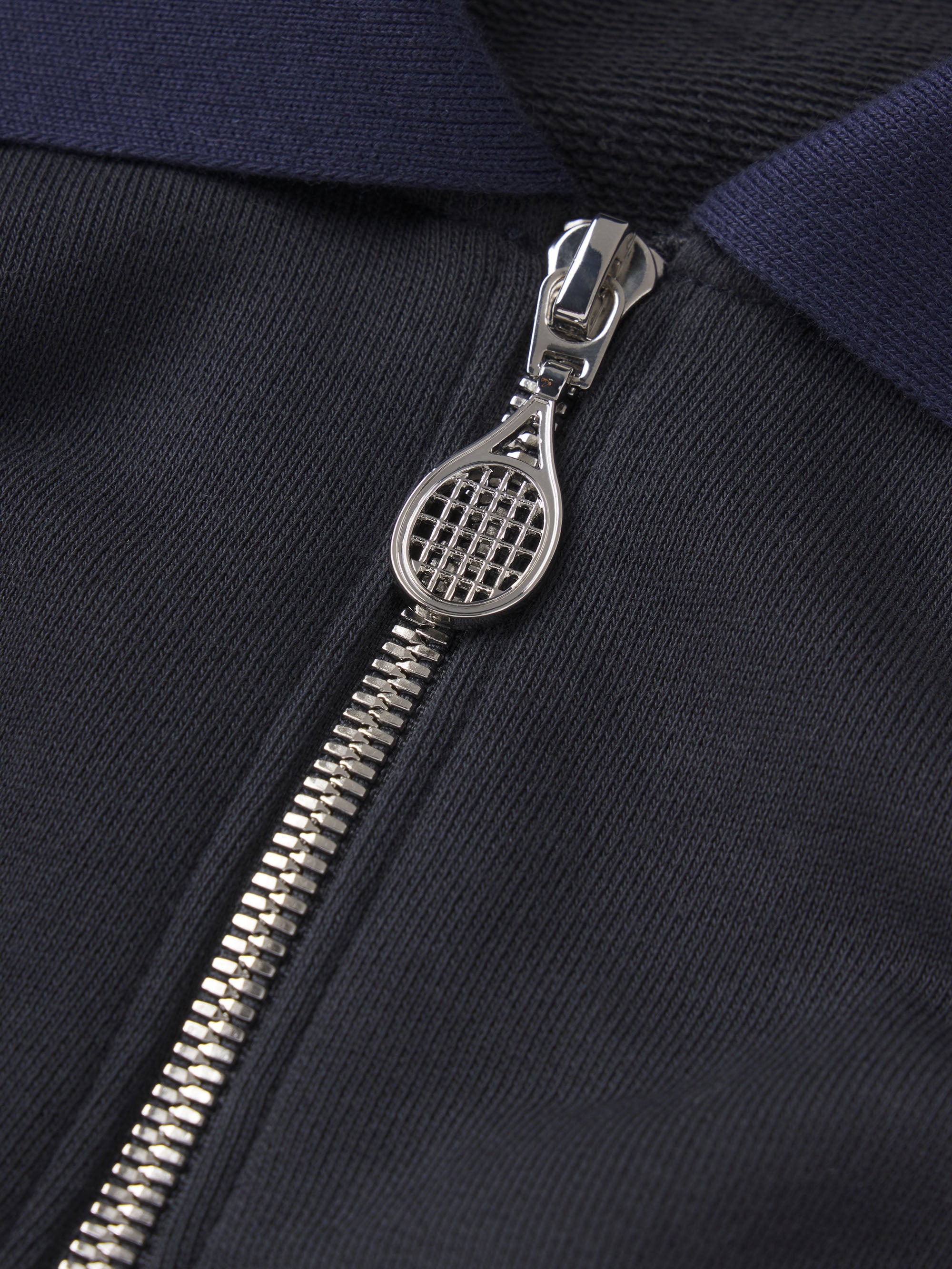The Tennis Quarter Zip -- Navy