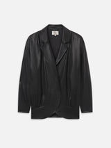 The Leather Runway Jacket -- Black