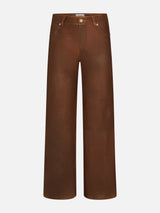Le Slim Palazzo Leather