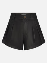 The Leather Structural Short -- Black