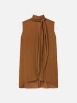 The Wisp Tie Dress -- Bronze