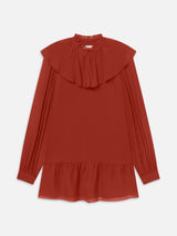 The Silk Soirée Dress -- Paprika