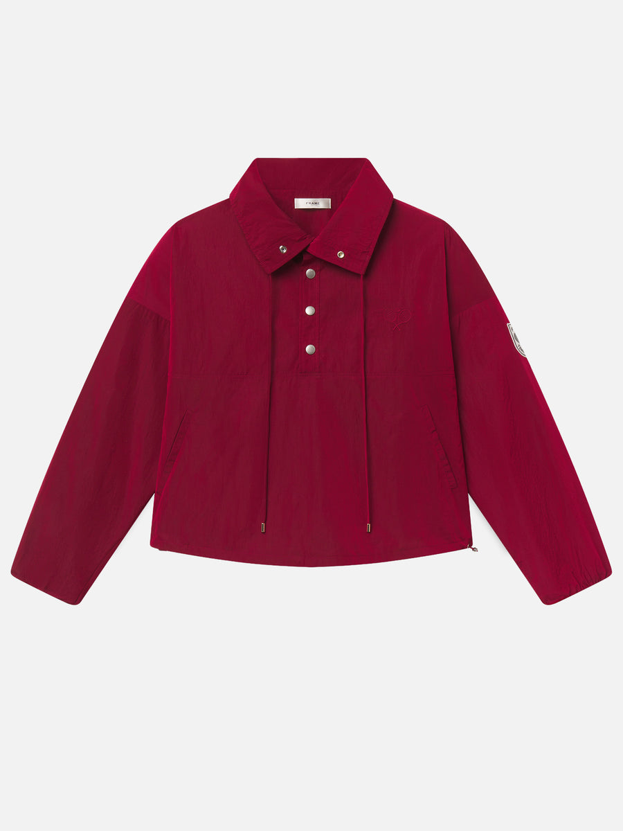 The Tennis Windbreaker -- Ace Red