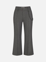 The Reboot Crop Trouser -- Graphite Grey