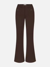 The Flare Trouser Shrunken Pocket -- Americano