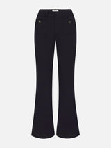 The Flare Trouser Shrunken Pocket -- Navy