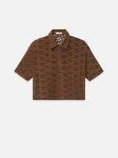 The Downing Eyelet Polo -- Moss