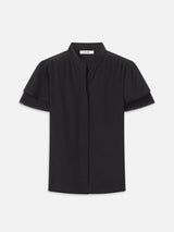 The Silk Arcadia Top -- Black