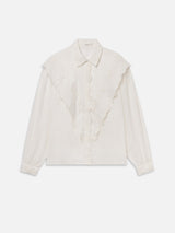 The Poplin Equestrian Shirt -- White