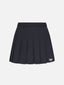 The Tennis Pleated Skirt -- Navy Multi