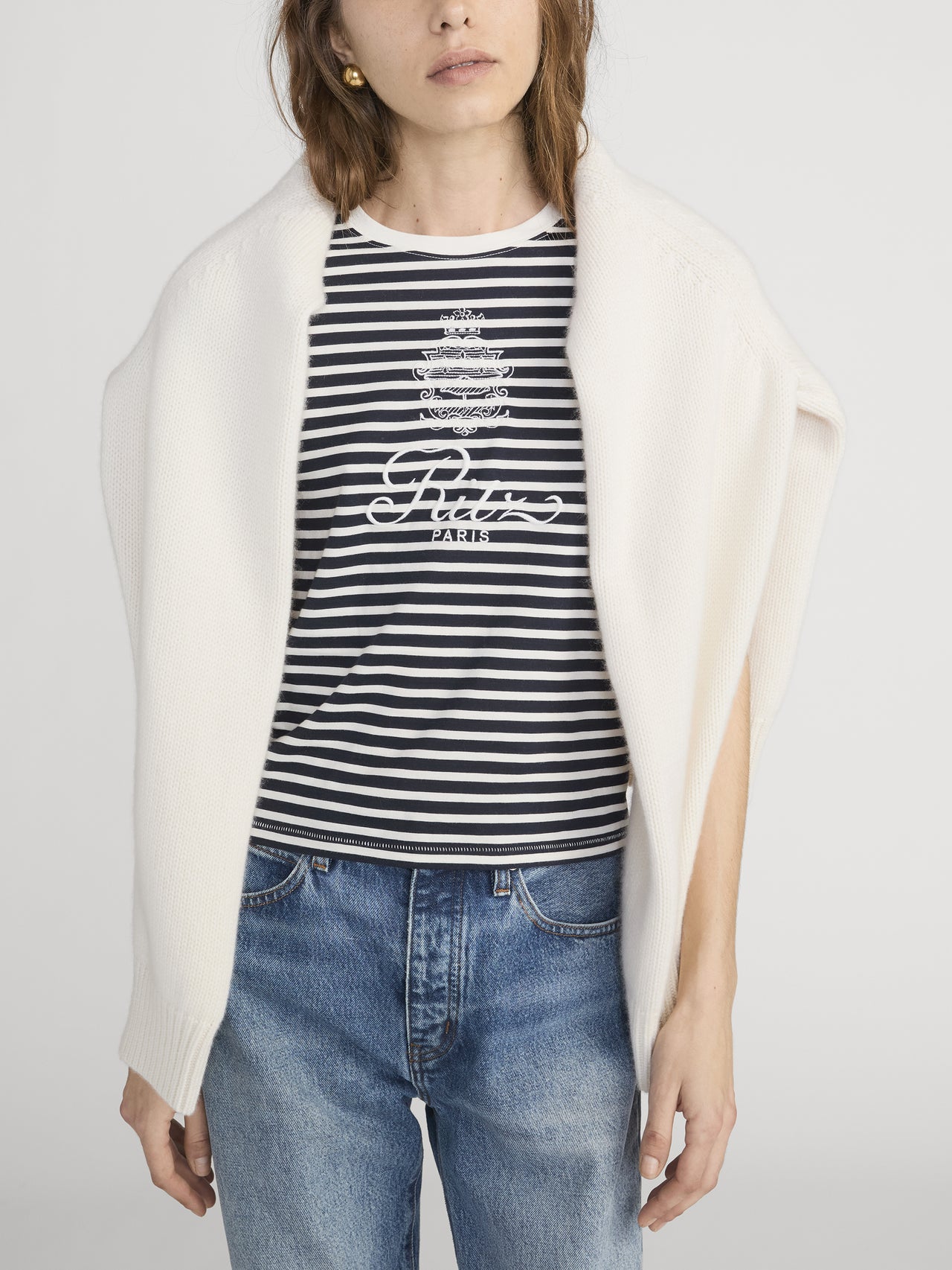 Ritz T-Shirt Front On Model 