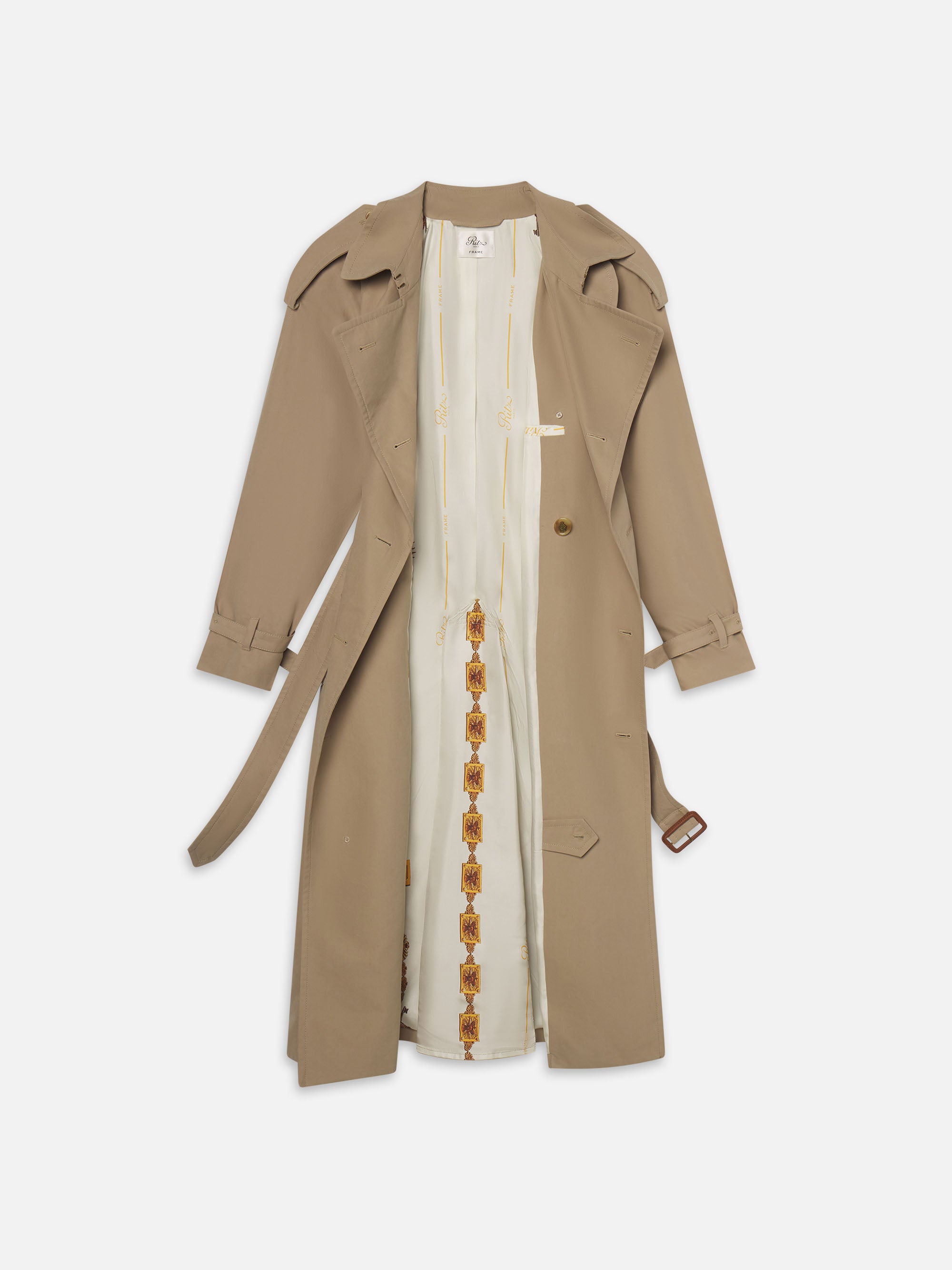 RITZ CLASSIC TRENCH WARM TAUPE