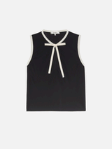 The Keyhole Tie Tank -- Black Multi