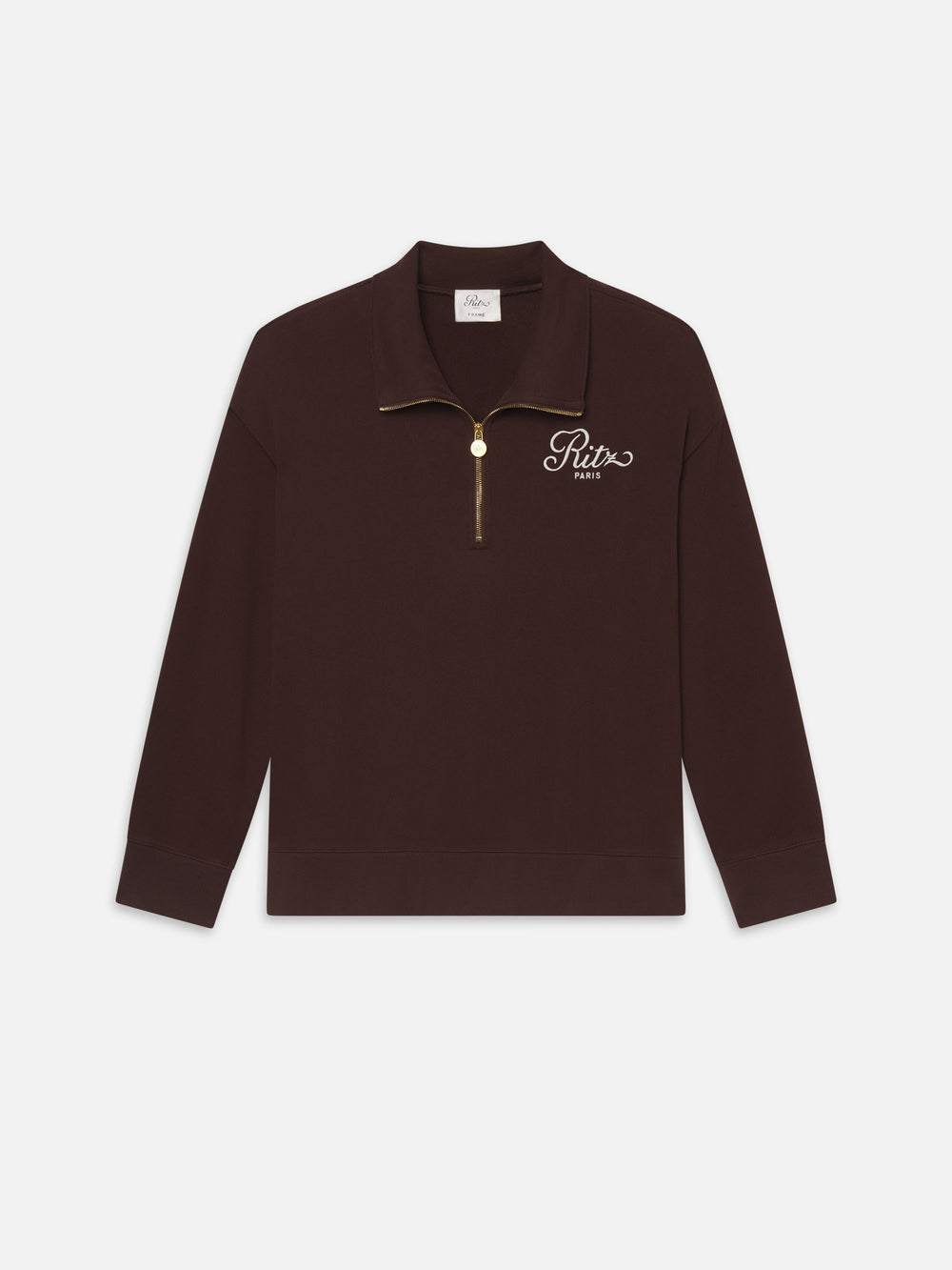 Ritz Half Zip Polo Front Pack Shot