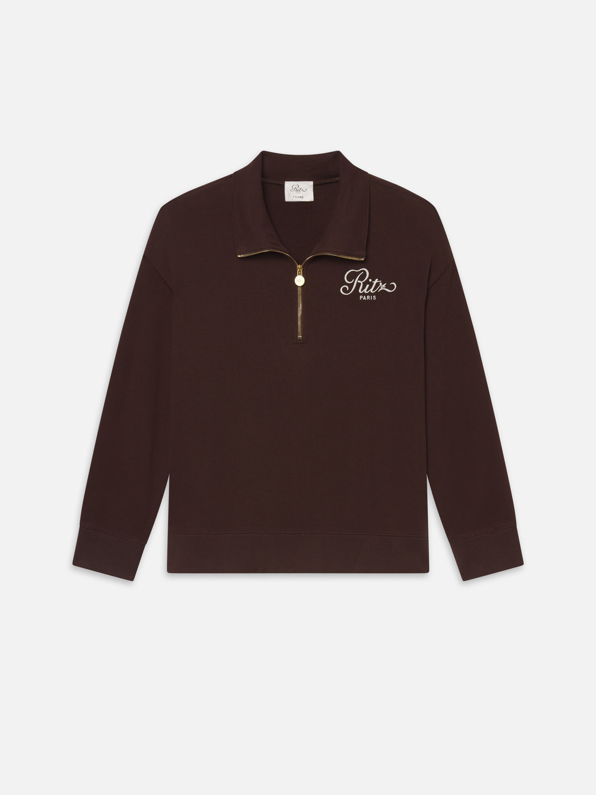 Ritz Half Zip Polo Front Pack Shot