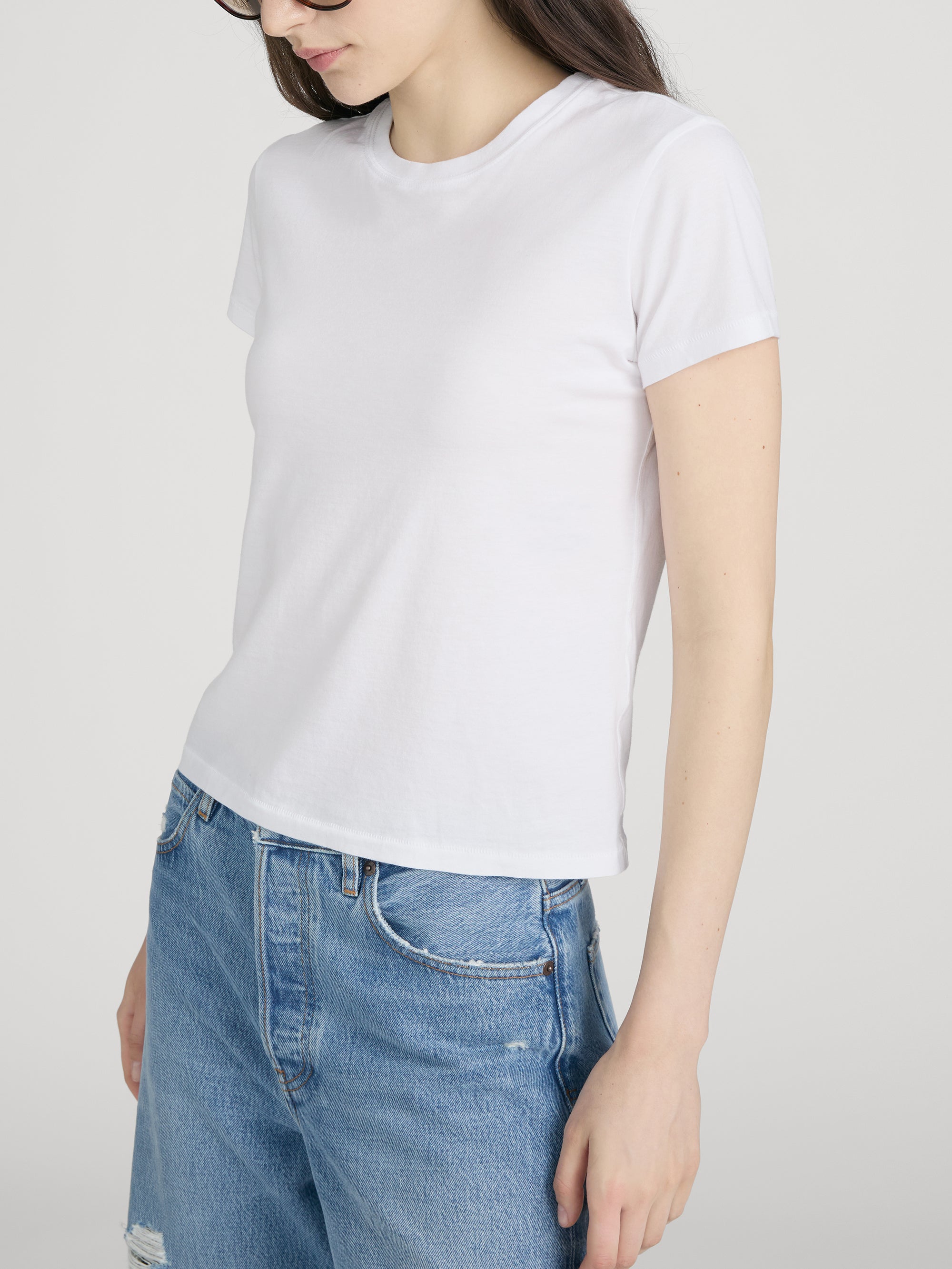 The Baby Tee -- White