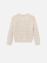 The Pearl Sweater -- Cream