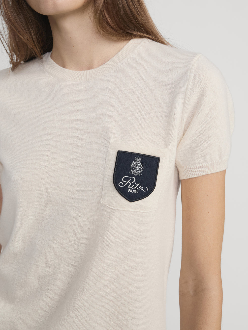 Ritz Tee On Model Detail Shot 