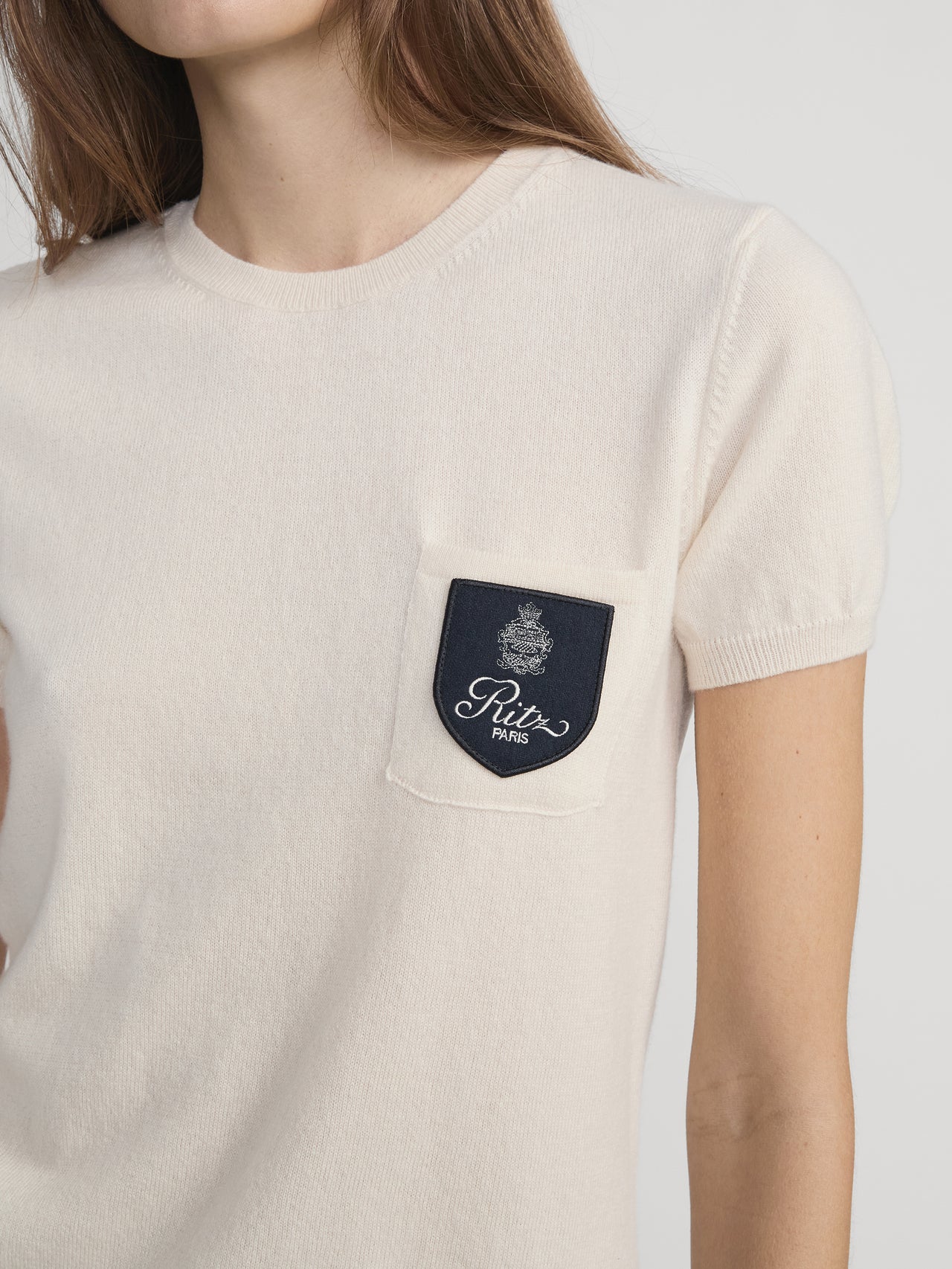 Ritz Tee On Model Detail Shot 