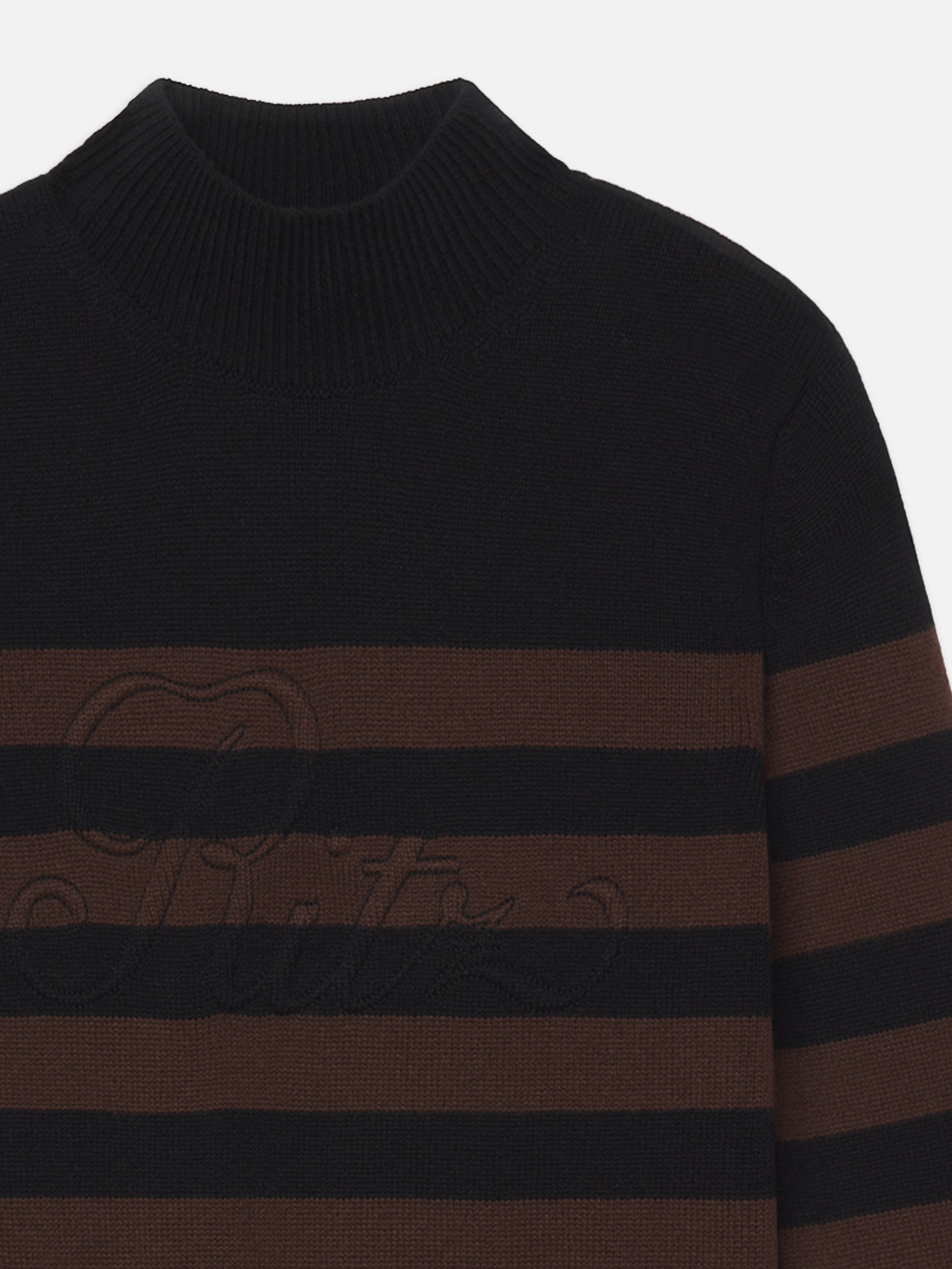 Stripe Sweater Front Shot Detail 