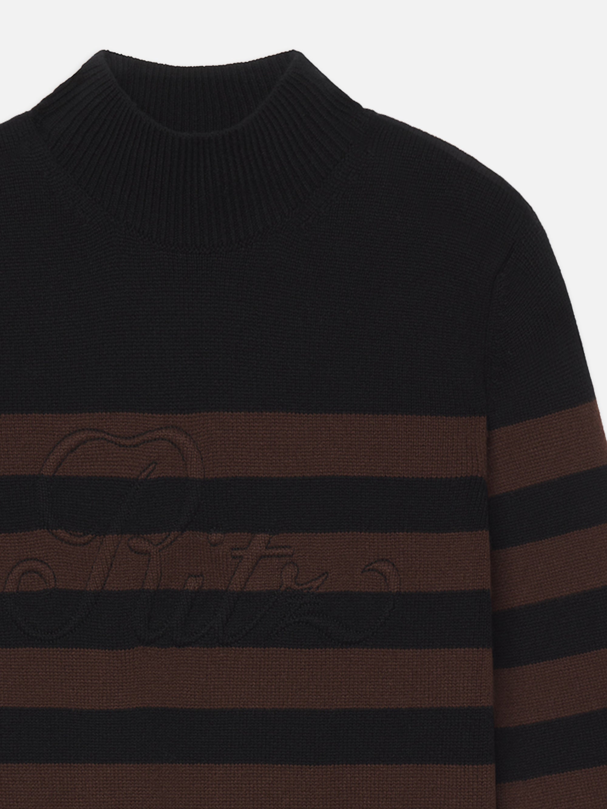 Stripe Sweater Front Shot Detail 