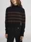 Ritz Sweater Crop Front On Model 