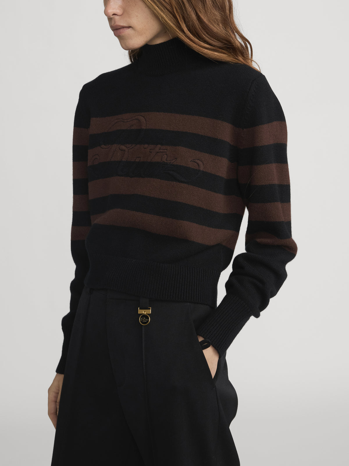 Ritz Sweater Side On Model 