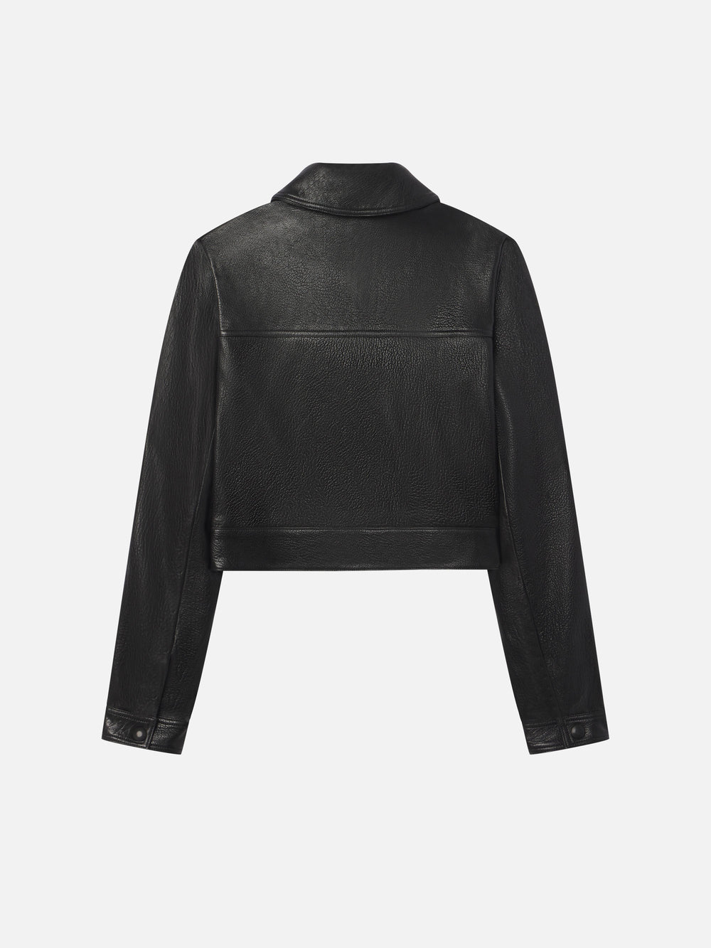 The Small Leather Jacket -- Black
