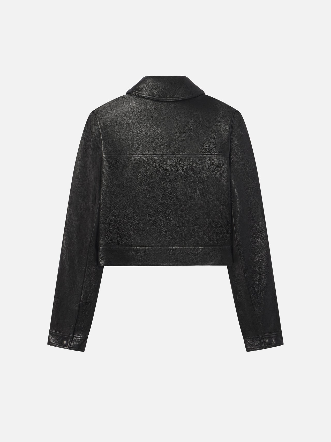 The Small Leather Jacket -- Black