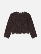 The Lace Blouse -- Mahogany