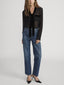 jeans full front view