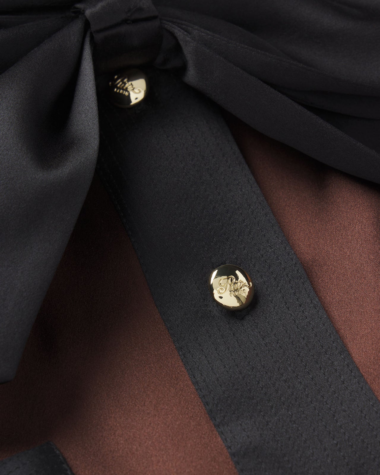 Ritz Silk Blouse Detail Shot