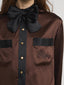 Ritz Blouse Detail On Model 